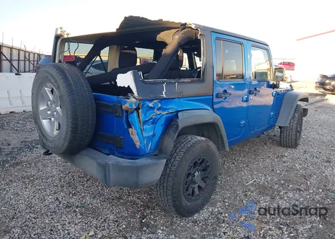 2016 Jeep Wrangler Unlimited Sport from USA, damaged, VIN 1C4BJWDG4GL307017